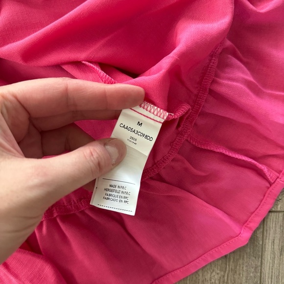 New Cupshe Pink Tiered Sleeveless Tie Dress - Picture 5 of 6